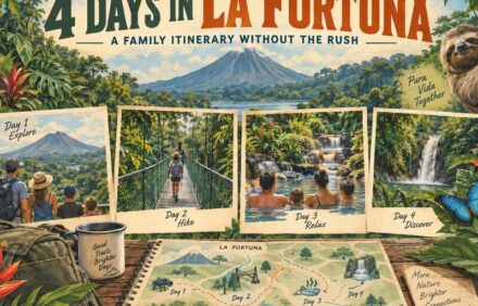 A 4-Day La Fortuna Family Itinerary That Isn’t Exhausting