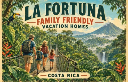 7. Family-Friendly Vacation Rentals in La Fortuna