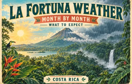 La Fortuna Weather by Month: What to Expect