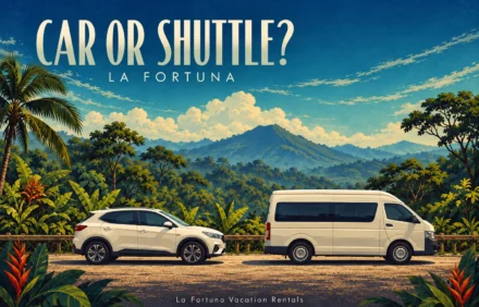 Do You Need a Rental Car in La Fortuna? Car Rental vs. Shuttles and Transfers
