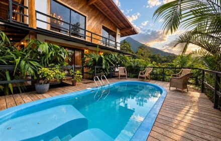 Two Volcanoes | Arenal & Cerro Chato Views with Private Pool