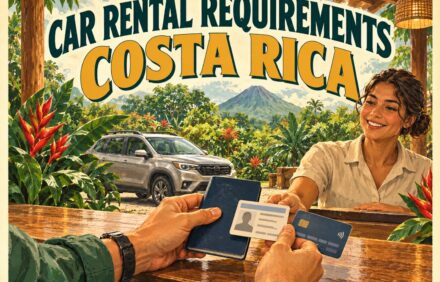 Costa Rica Car Rental Requirements: Licenses, Credit Cards and Deposits