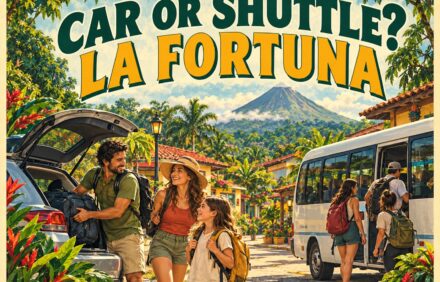 Do You Need a Rental Car in La Fortuna? Car Rental vs. Shuttles and Transfers